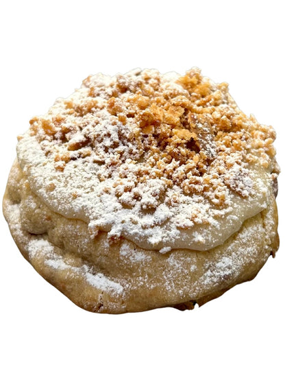 Semla-cookie - handgjord cookie med flörsocker - mandelmassa